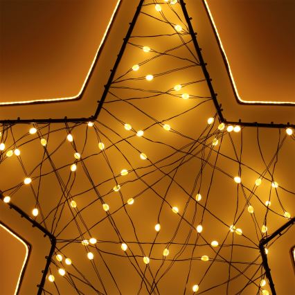 Brilagi - LED-Weihnachtsdekoration für den Außenbereich LED/2,6W/230V IP44 47x45 cm Stern