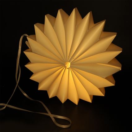 Brilagi - LED Weihnachtsdekoration LED/2xAA 32 cm Schneeflocke