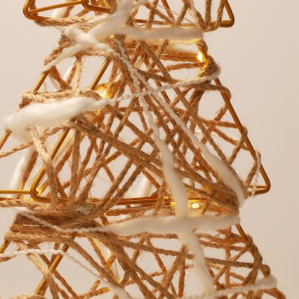 Brilagi - LED-Weihnachtsdekoration LED/2xAA 34x31 cm Weihnachtsbaum