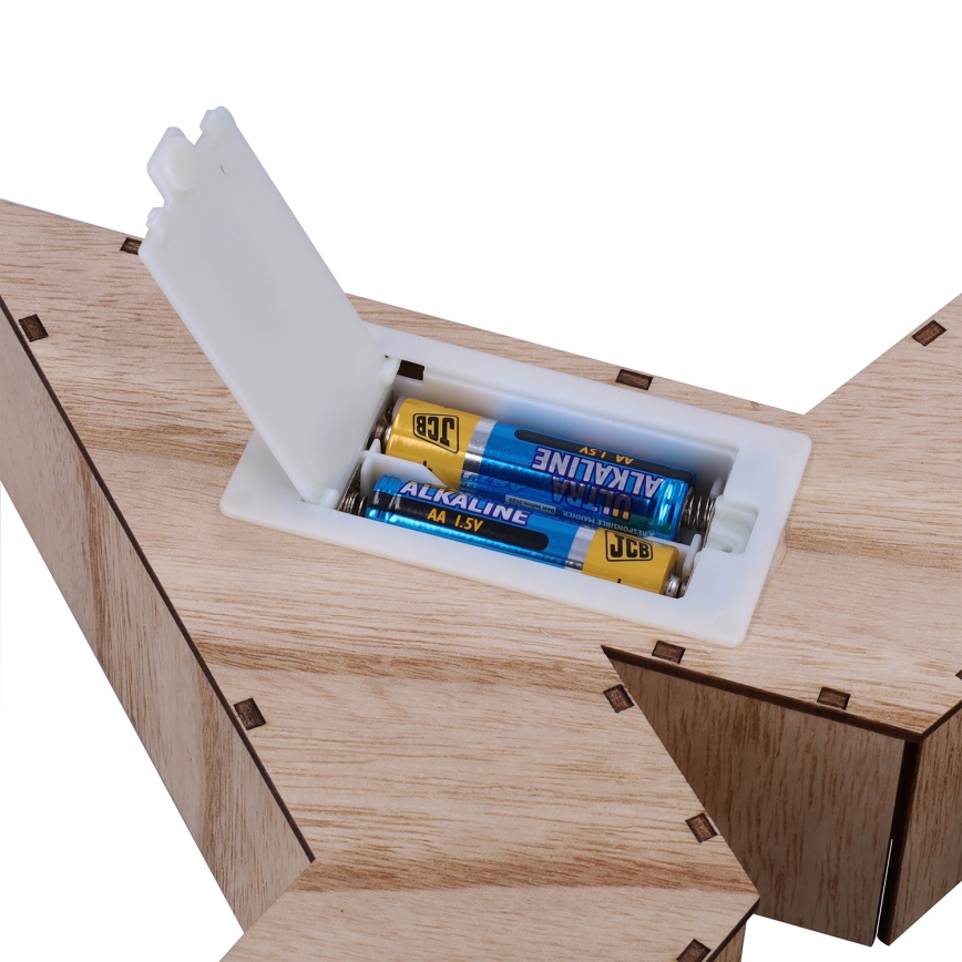 Brilagi - LED Weihnachtsdekoration LED/2xAA 38x40 cm Stern