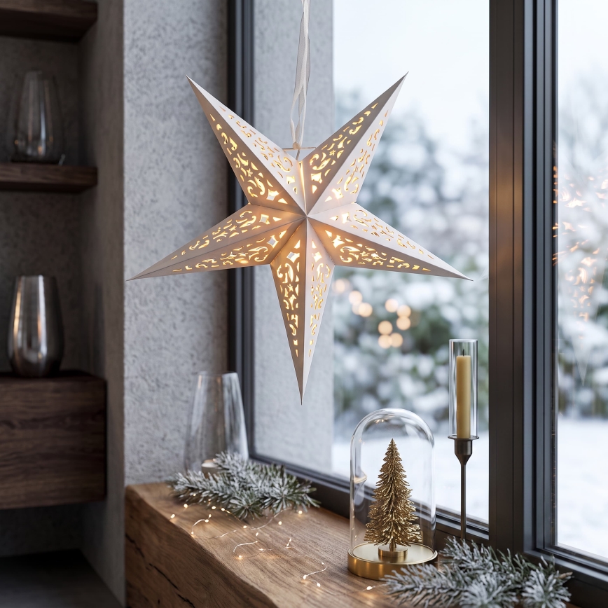 BRILAGI - LED Weihnachtsdekoration LED/2xAA 60 cm Stern