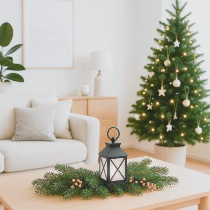 Brilagi - LED-Weihnachtsdekoration LED/2xAA-Laterne