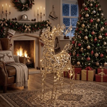 BRILAGI - LED Weihnachtsdekoration LED/3xAA 42 cm warmweiß