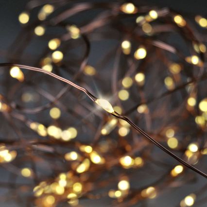 Brilagi - LED-Weihnachtslichterkette 100xLED/3xAA 10m warmweiß