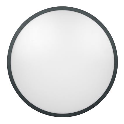 Brilagi - LED-Deckenleuchte für Badezimmer mit Sensor ZENNA LED/18 W/230 V Ø 29,5 cm IP44 anthrazit + Fernbedienung