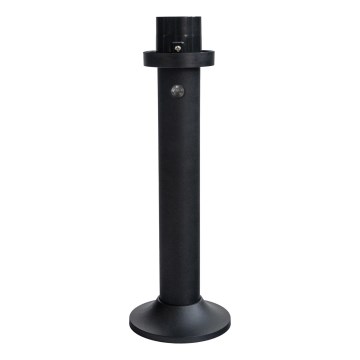 BRILAGI - Leuchtenfuß für den Außenbereich mit Bewegungs- und Dämmerungssensor HARBOR 1xE27/40W/230V 50 cm IP33 schwarz