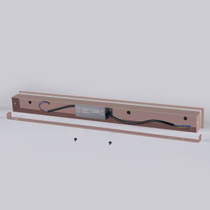 Brilagi - LED Außenwandleuchte LINEAR LED/8W/230V 3000K IP65 30 cm braun CRI 90