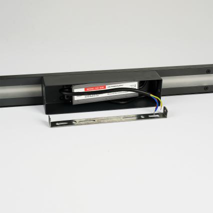 Brilagi - LED Außen-Wandleuchte LINEO LED/24W/230V 4000K IP65 100 cm schwarz CRI 90