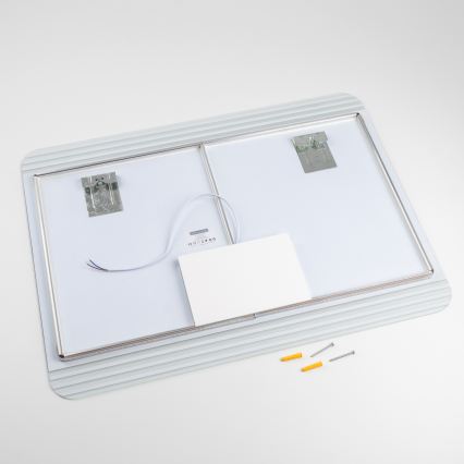 Brilagi - LED Badezimmerspiegel MELZO LED/28W/230V 60x80 cm IP44 CRI 90 dimmbar + CCT