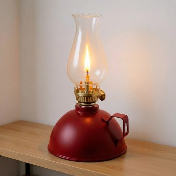 Brilagi - MERLIN Petroleumlampe, rot