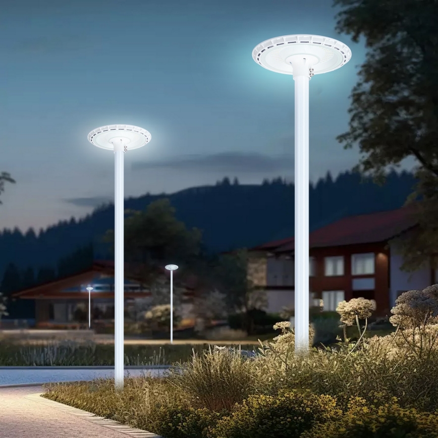 Brilagi - Metallmast für Außenbeleuchtung URBAN 3 m Mast d 58 mattweiß