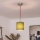 Brilagi - NUBILA LED-Hängeleuchte mit Kabelaufhängung 1xE27/60W/230V Ø 14 cm rot/grün