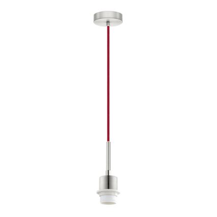Brilagi - NUBILA LED-Hängeleuchte mit Kabelaufhängung 1xE27/60W/230V Ø 14 cm rot/grün