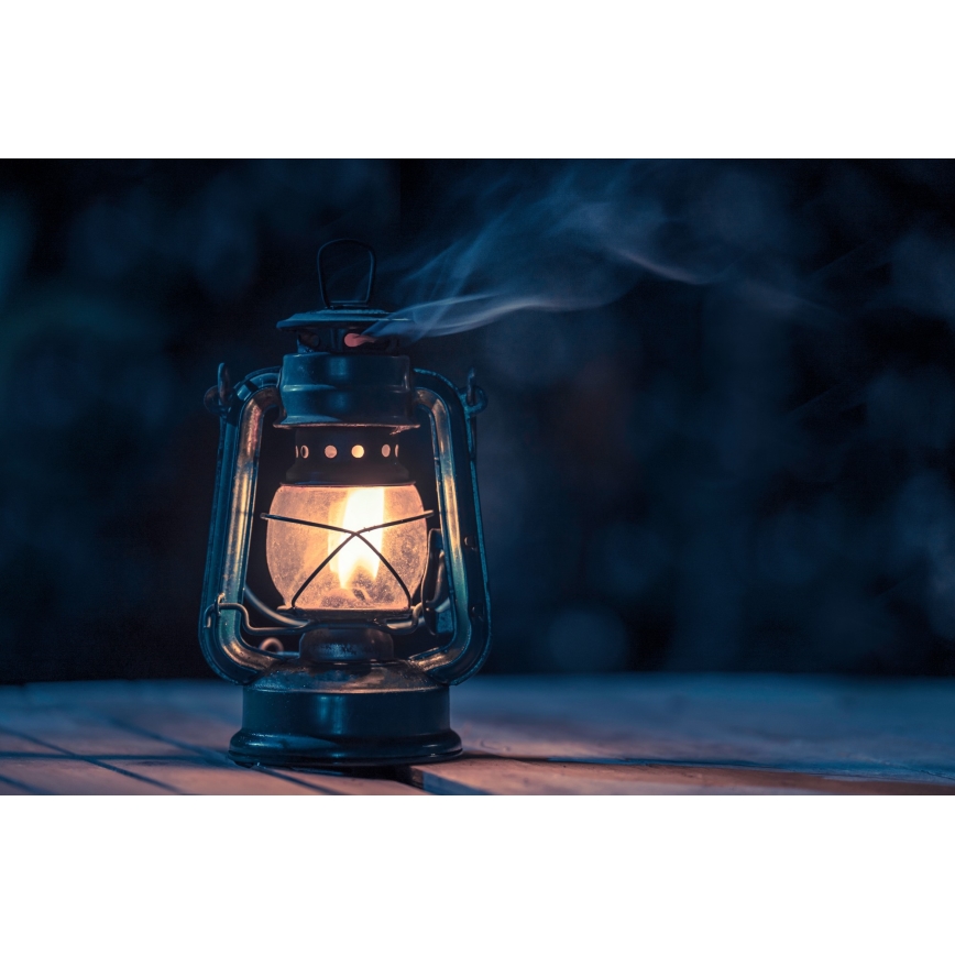 Brilagi – Öllampe LANTERN 19 cm dunkelblau
