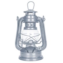 Brilagi – Öllampe LANTERN 19 cm silbern