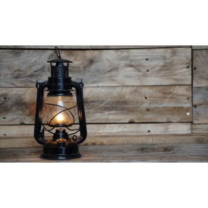 Brilagi – Öllampe LANTERN 28 cm schwarz