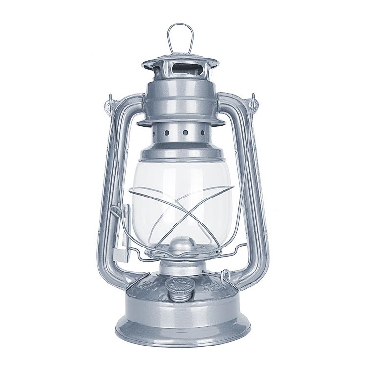 Brilagi – Öllampe LANTERN 28 cm silbern