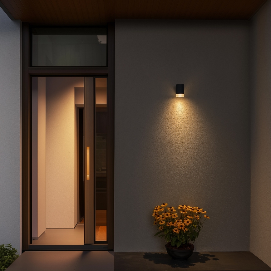 Brilagi - Outdoor-Wandleuchte MATERA 1xGU10/30W/230V anthrazit IP54