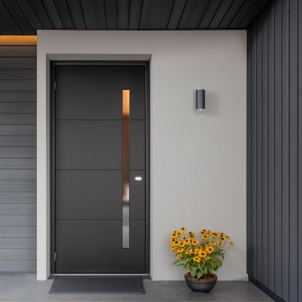 Brilagi - Outdoor-Wandleuchte MATERA 2xGU10/30W/230V anthrazit IP54