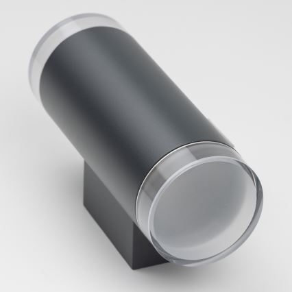 Brilagi - Outdoor-Wandleuchte MATERA 2xGU10/30W/230V anthrazit IP54