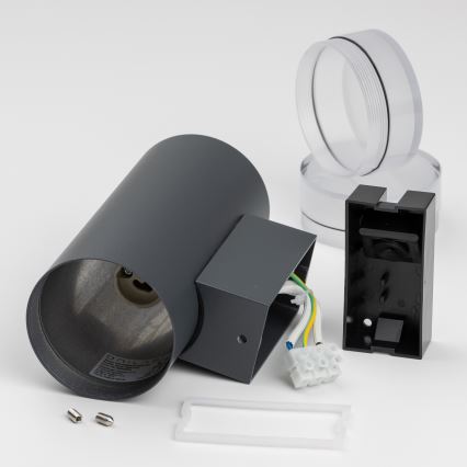 Brilagi - Outdoor-Wandleuchte MATERA 2xGU10/30W/230V anthrazit IP54