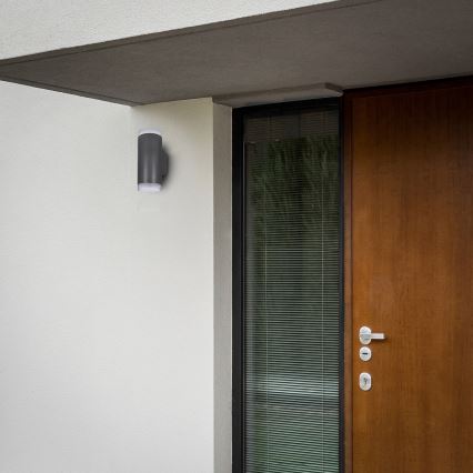Brilagi - Outdoor-Wandleuchte MATERA 2xGU10/30W/230V anthrazit IP54