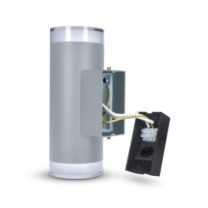 Brilagi - Outdoor-Wandleuchte MATERA 2xGU10/30W/230V grau IP54