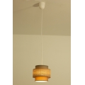 Brilagi - Pendelleuchte am Kabel RESNA 1xE27/60W/230V Ø 20 cm braun/beige