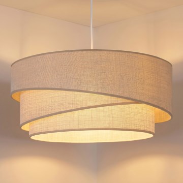 Brilagi - Pendelleuchte an Kabel ARROW 1xE27/60W/230V Ø 45 cm beige