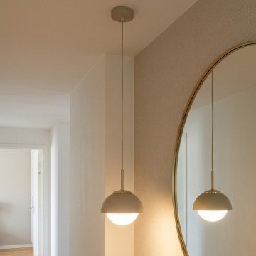 Brilagi - Pendelleuchte an Kabel COSMO 1xE27/60W/230V Ø 18 cm beige/gold