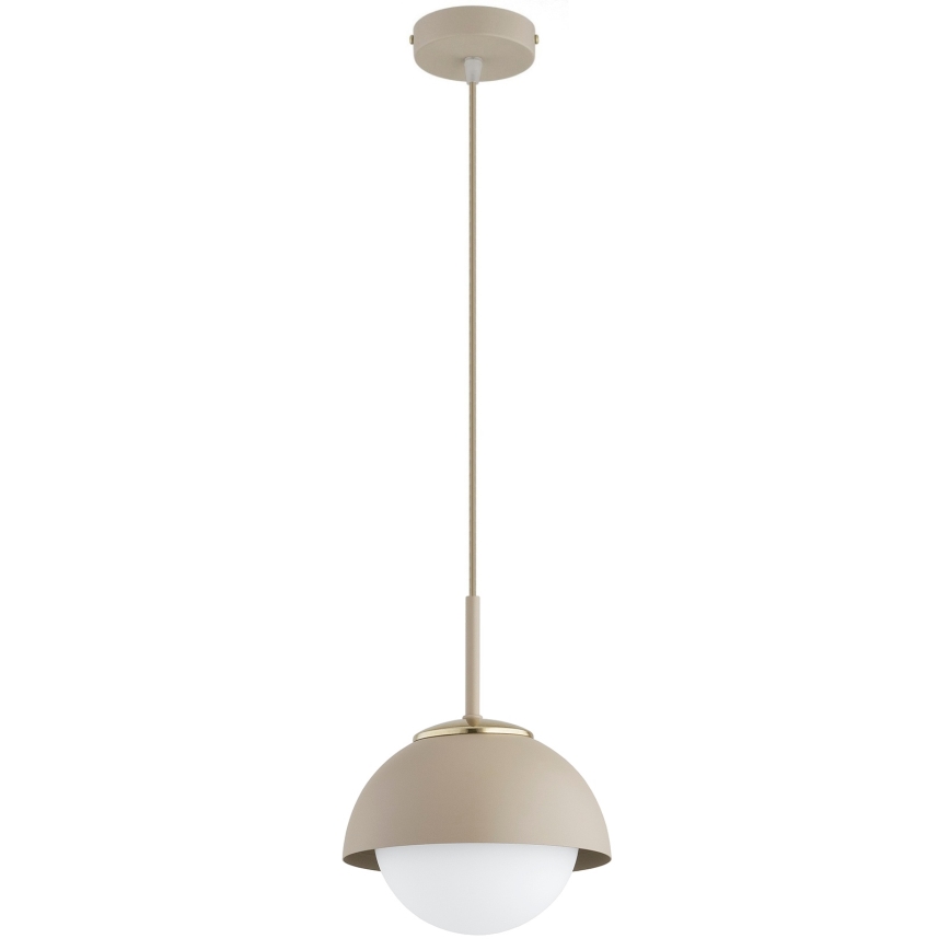 Brilagi - Pendelleuchte an Kabel COSMO 1xE27/60W/230V Ø 18 cm beige/gold
