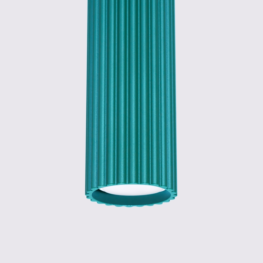 Brilagi - Pendelleuchte an Kabel CRESTO 1xGU10/10W/230V türkis