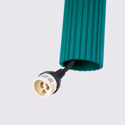 Brilagi - Pendelleuchte an Kabel CRESTO 1xGU10/10W/230V türkis