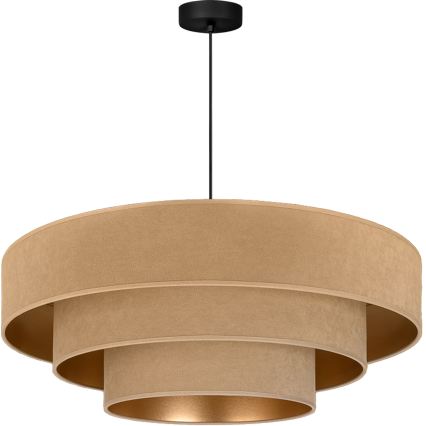 Brilagi - Pendelleuchte an Kabel LUNETA 3xE27/60W/230V Ø 80 cm beige/gold
