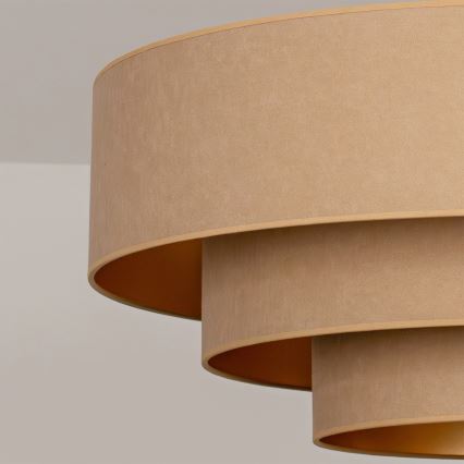 Brilagi - Pendelleuchte an Kabel LUNETA 3xE27/60W/230V Ø 80 cm beige/gold