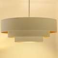 Brilagi - Pendelleuchte an Kabel LUNETA 3xE27/60W/230V Ø 80 cm creme/gold
