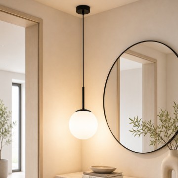 Brilagi - Pendelleuchte an Kabel MILO 1xE27/60W/230V schwarz