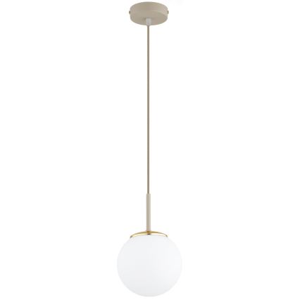 Brilagi - Pendelleuchte an Kabel MILO ECRU 1xE27/60W/230V beige/gold