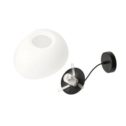 BRILAGI - Pendelleuchte an Kabel PEBBLES 1xE27/40W/230V Ø 20 cm schwarz