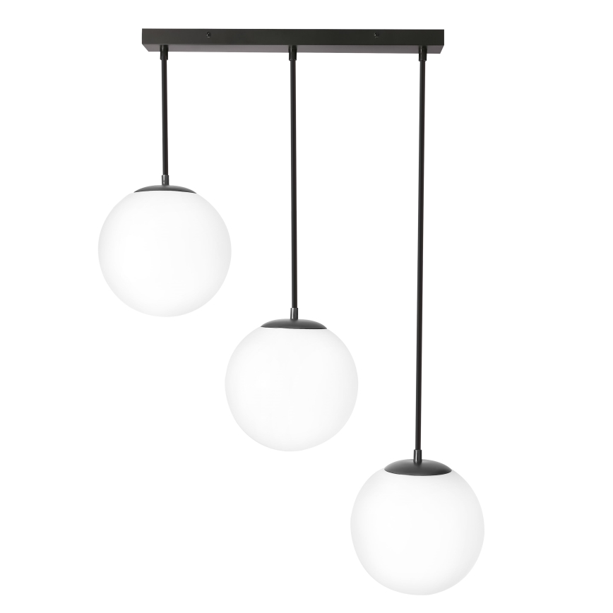 BRILAGI - Pendelleuchte an Kabel POLOS 3xE27/40W/230V schwarz