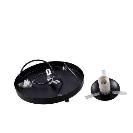 BRILAGI - Pendelleuchte an Kabel POLOS 3xE27/40W/230V Ø 42 cm schwarz