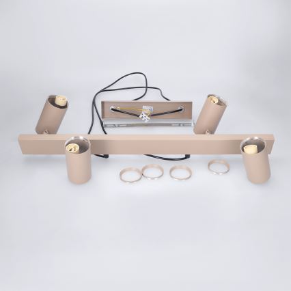 Brilagi - Pendelleuchte an Kabel SELE 4xGU10/30W/230V beige