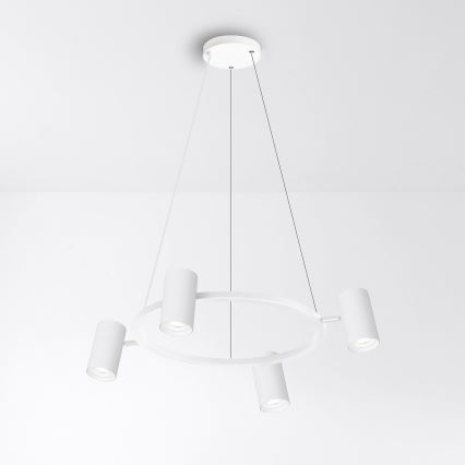 Brilagi - Pendelleuchte an Kabel SELE 4xGU10/30W/230V weiß