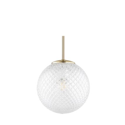 Brilagi - Pendelleuchte an Kabel STELLA 1xE27/60W/230V Ø 18 cm beige/gold