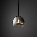 Brilagi - Pendelleuchte an Kabel VULCANO 1xG9/8W/230V schwarz/rauchschwarz