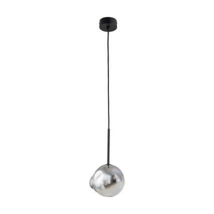 Brilagi - Pendelleuchte an Kabel VULCANO 1xG9/8W/230V schwarz/rauchschwarz