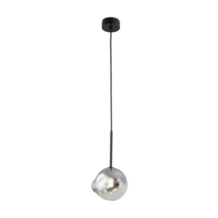 Brilagi - Pendelleuchte an Kabel VULCANO 1xG9/8W/230V schwarz/rauchschwarz