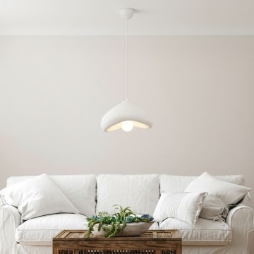 Brilagi - Pendelleuchte an Kabel WABI SABI 1xE27/40W/230V Ø 30 cm weiß