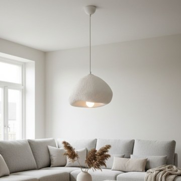 Brilagi - Pendelleuchte an Kabel WABI SABI 1xE27/40W/230V Ø 32 cm weiß