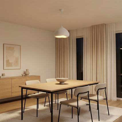 BRILAGI - Pendelleuchte an Kabel WABI SABI 1xE27/40W/230V Ø 32 cm weiß